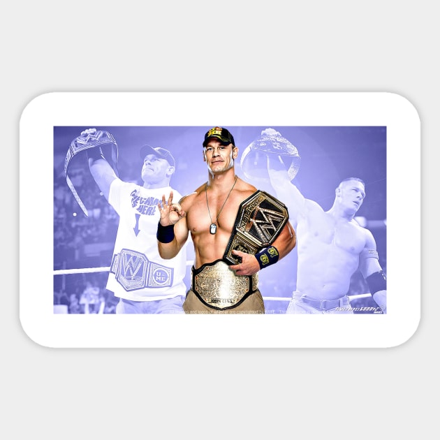 John Cena Sticker by AntiqueScript